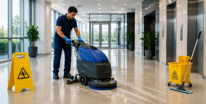 Floor Scrubbing Floor Scrubbing